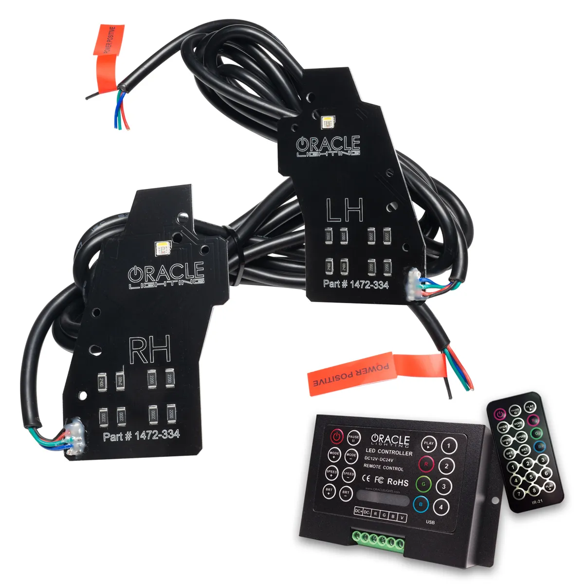 Oracle Lighting 2020-2022 Ford Explorer Colorshift RGB Headlight DRL Upgrade Kit product image