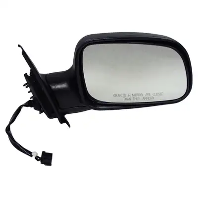 Crown Automotive Jeep Replacement Crown Automotive Jeep Replacement 55155446AB Right Power, Manual Folding Mirror for 1999-2004 Jeep WJ Grand Cherokee, Black