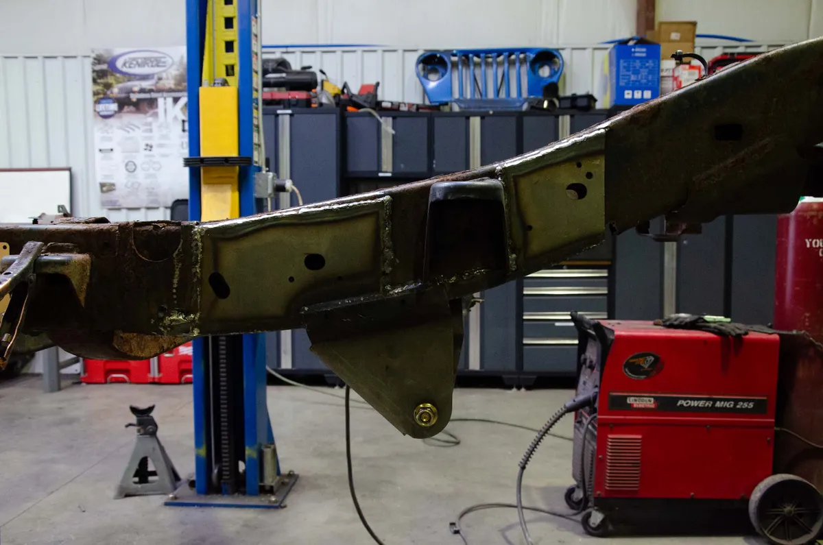 Rust Buster Leaf Spring Frame Repair Driver Side Kit For 2006-2010 Hummer H3 RB7516 product image