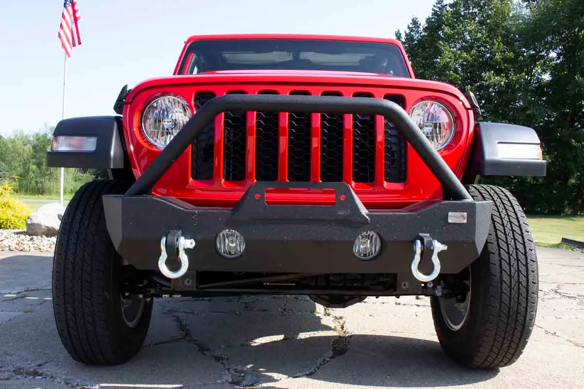 Fishbone Offroad Mako Front Bumper for 2018 & Up Jeep Wrangler/Gladiator FB22090 product image