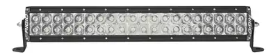 RIGID Industries Rigid E-Series Pro LED Light, Spot/Hyperspot Optic Combo, 20 Inch, Black Housing