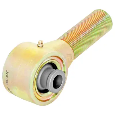 Rock Jock Johnny Joint Rod End 3 Inch Narrow Forged 1 1/2 Inch-12 LH Threads 3.250 Inch x 3/4 Inch Ball RockJock 4X4