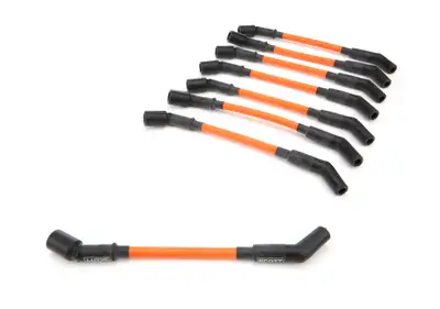 scott performance wire GM LS Truck Spark Plug Wire Set 45-Deg - Orange
