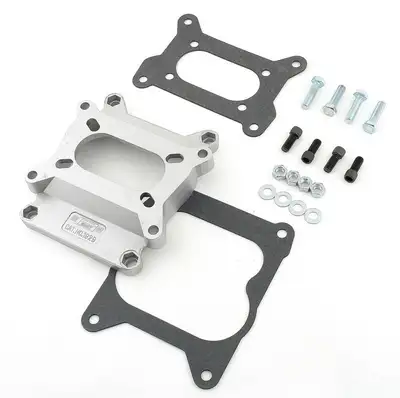 Mr Gasket Carburetor Adapter Kit Fits 2barrel to Quadrajet Bolt Pattern