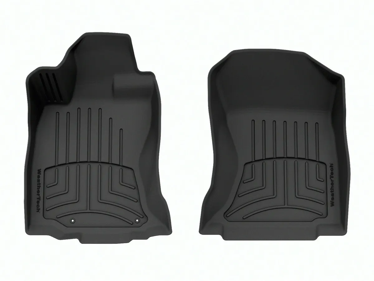 Weathertech FloorLiner™ HP; Black; Front;