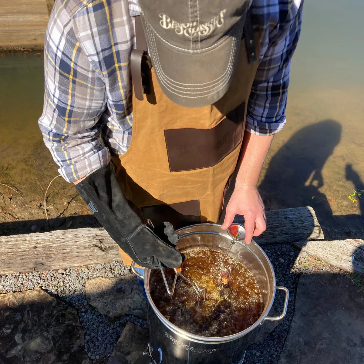 32qt Stainless Turkey Fryer With Basket product image