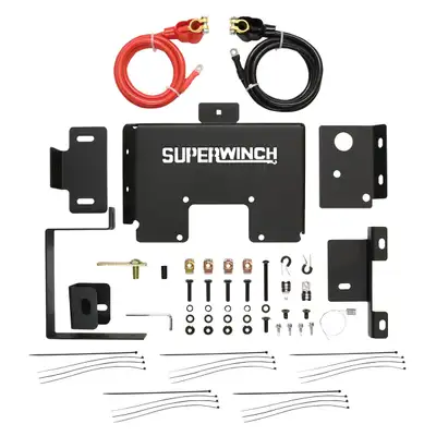 Superwinch Auxiliary Battery Mount fits 2020-2024 Gladiator 2018-2024 Wrangler JL - 2593