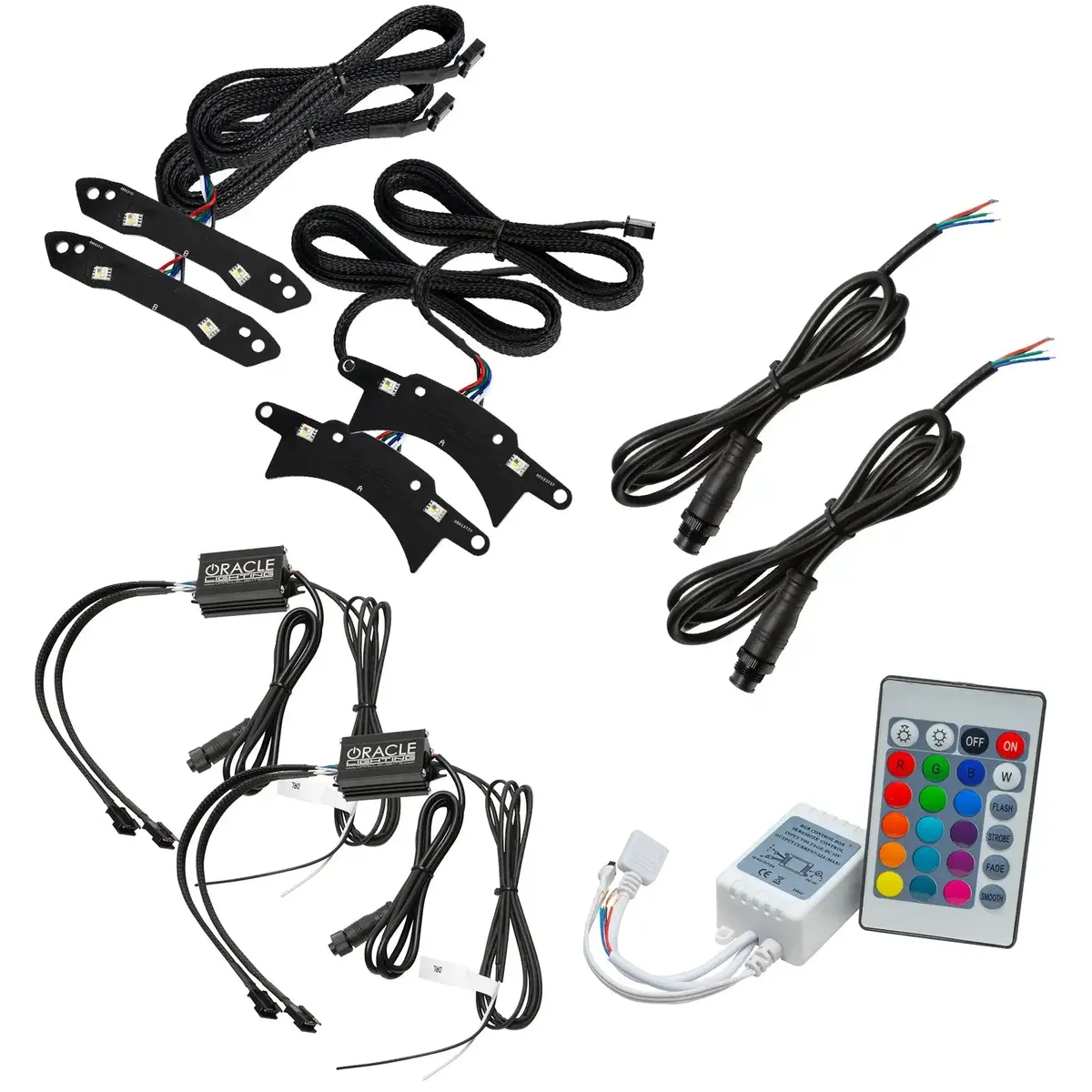 Oracle Lighting 2015-2023 Dodge Challenger Colorshift Rgb+w Headlight DRL Upgrade Kit product image