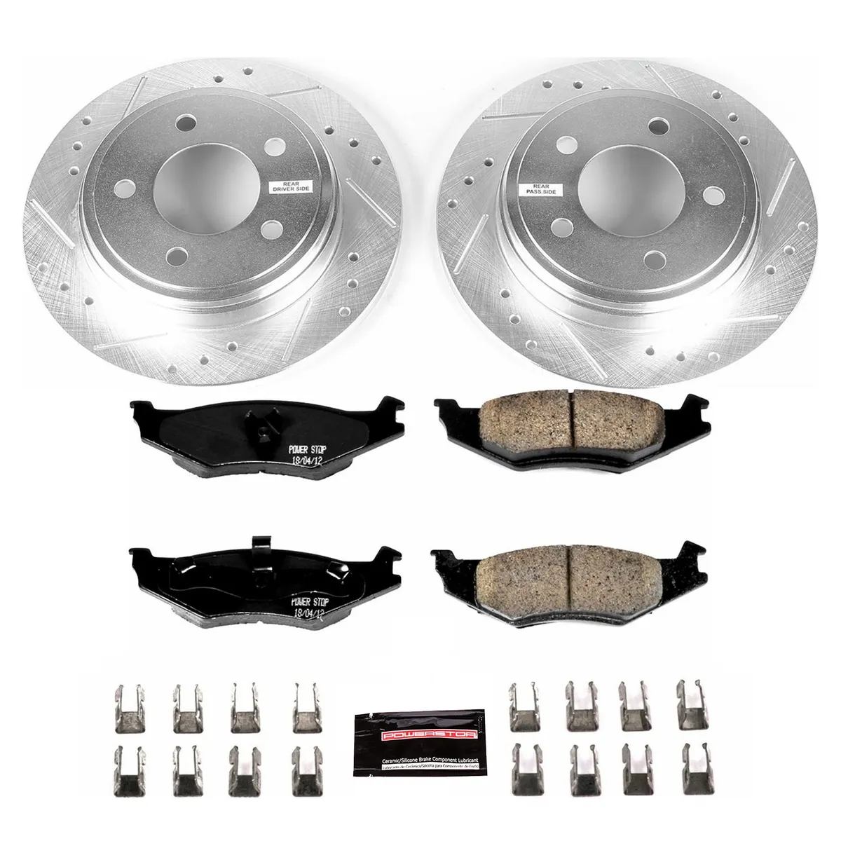 Z23 Evolution Brake Kit Rear 1993-1994 Chrysler Concorde 1993-1994 Chrysler LHS 1993-1994 Dodge Intre product image