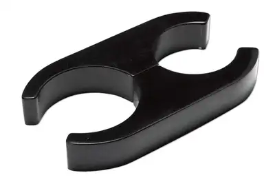 Fabtech Dirt Logic 2.0 Billet Reservoir Clamp; 2.25 in.; Black;