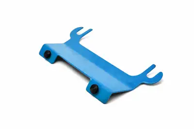 Steinjager Exterior Accessories 2007-2018 License Plate Brackets Fits SteinjÃ¤ger Tubular Bumper with Roller Fairlead Playboy Blue