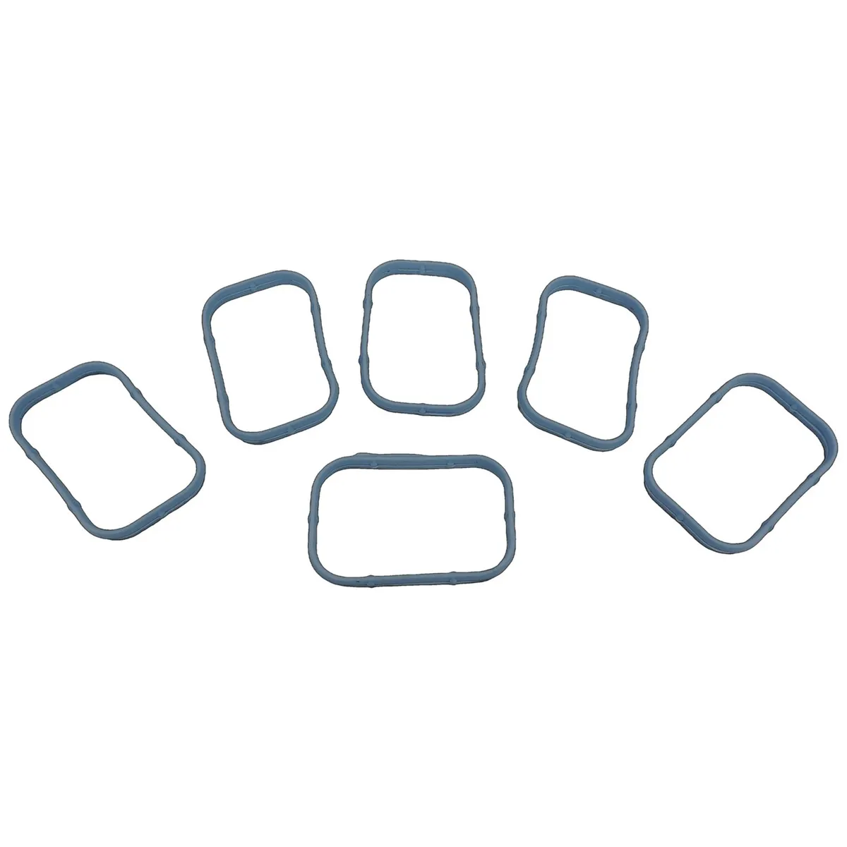 Intake Manifold Gasket Set; Silicone; Blue; Use Existing Hardware; Upper; product image