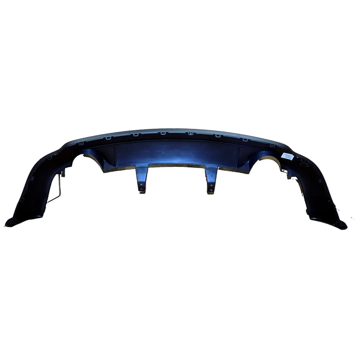 Rear Bumper Fascia; w/Dual Exhaust; w/o Tow Hitch; Black Textured Finish; Lower; product image
