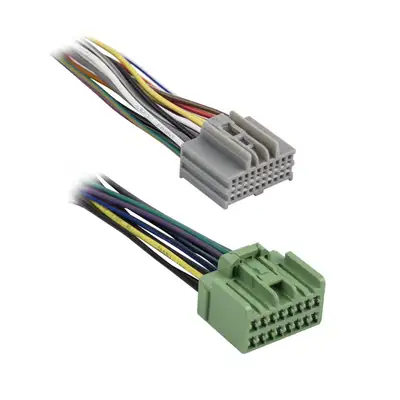 Metra Electronics OEM Radio Harness; Plugs Into Factory Radio; Fully Terminated;