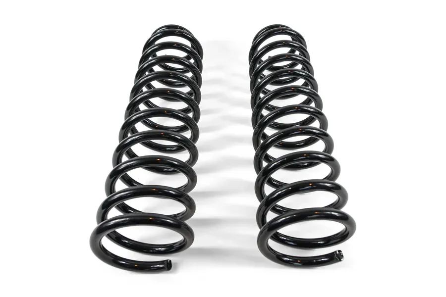 Clayton Off Road 2.5 Inch Front Coil Springs 07-18 JK 2.5 Inch Front Coil Springs 18+ JL-V6 Or Wrangler 1.5 Inch Front Coil Springs 20-23 Wrangler 1.5 Inch Front Coil Springs 21+ JL-V8 392 Or Gladiator 1.5 Inch Front Coil Springs 20+ JT