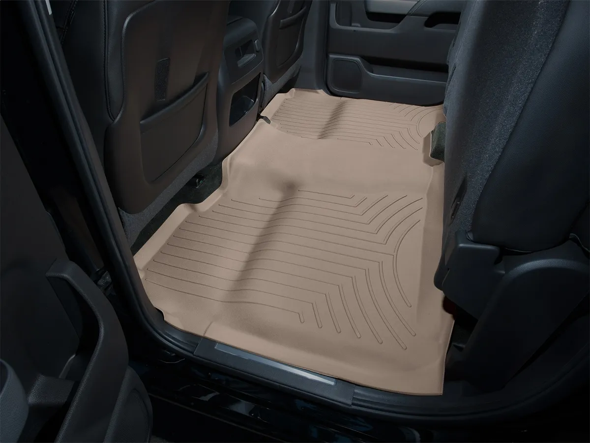 FloorLiner™ DigitalFit®; Tan; Rear; Full Coverage; product image