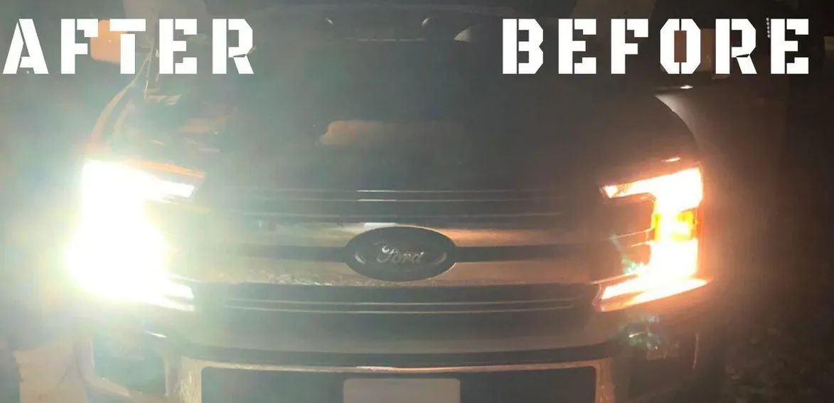 H7 12V High Power LED Headlight Bulbs 25-Watt (Single Beam) Ballast Free - 6000K Color product image