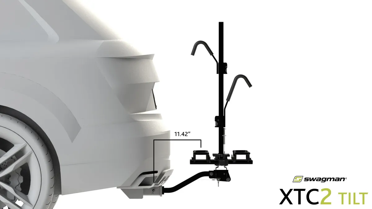 Xtc2 Tilt Bike Rack Hitch Mount 2 Bike product image