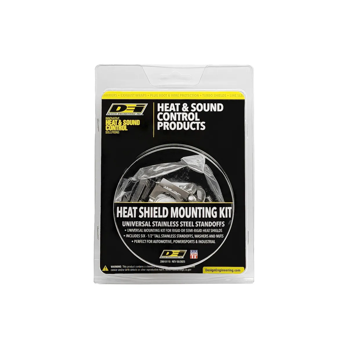 DEI 10224 Heat Shield Mounting Kit 6-Pack 010224 product image