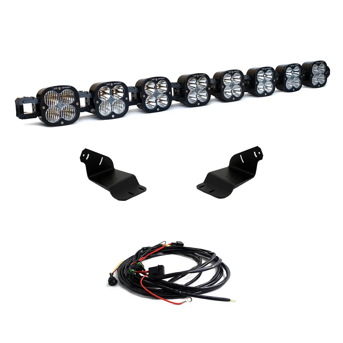 Bronco Roof Light Bar Kit 21-Up Ford Bronco 8 XL Linkable Baja Designs product image