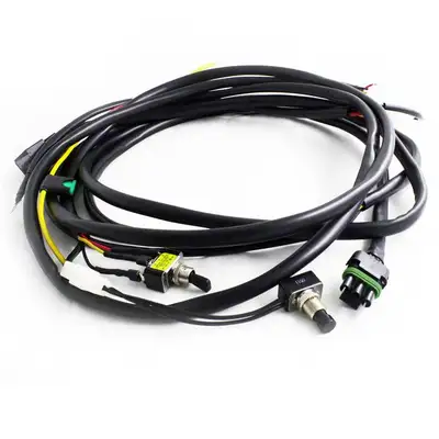Baja Designs Baja Designs 640119 OnX6/XL Hi-Power w/Mode Switch 2-Light Max (325 Watts) Wiring Harness