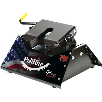 PullRite 20k Isr Super 5th Hitch Fits Industry Standard Rails Double Pivot Adjustable Height