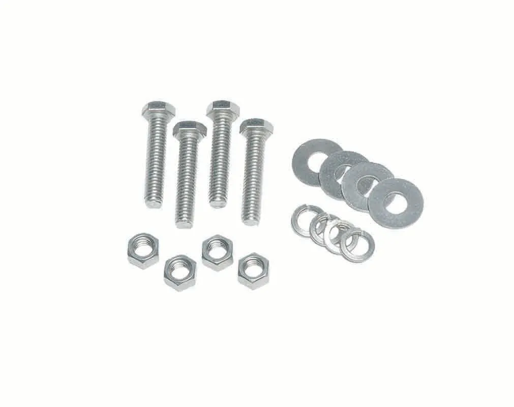 Jeep CJ Rear Bumper Brackets Pair 45-86 CJ Polished Silver Kentrol product image