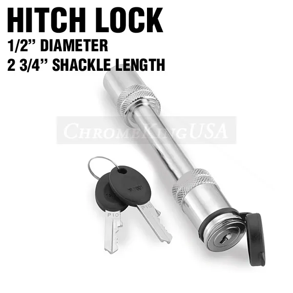 Black Horse Off Road Hitch Lock Stainless Steel Stainless Steel HL-100 product image