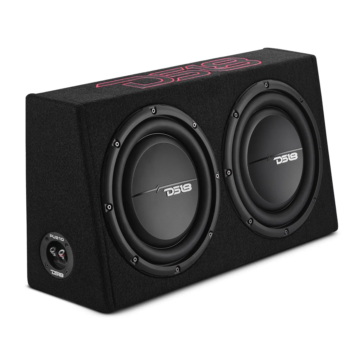 Loaded 10” Subwoofer + Passive Radiator Enclosure for Pickup Trucks product image