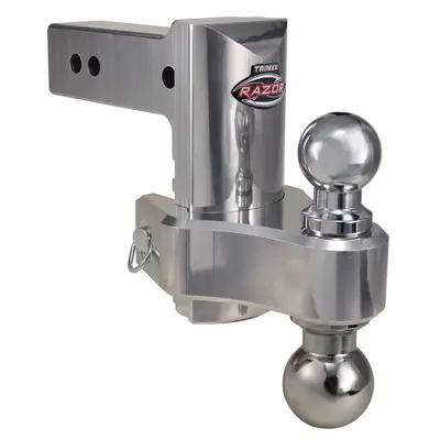 Trimax Trimax Razor 6in Drop/Rise Aluminum (Comes With Hitch Balls)