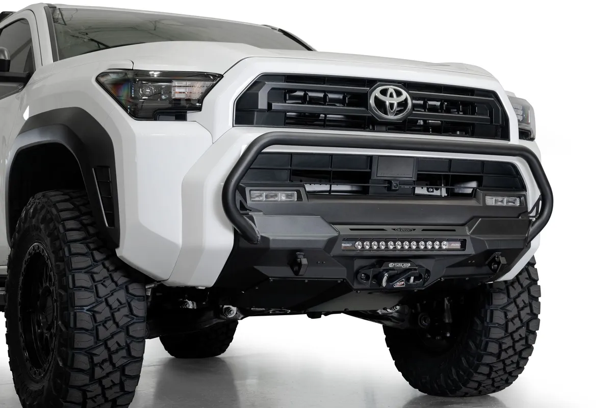 Addictive Desert Designs 2025 Toyota 4Runner Stealth Center Mount Front Bumper with Top Hoop F710353070103 product image