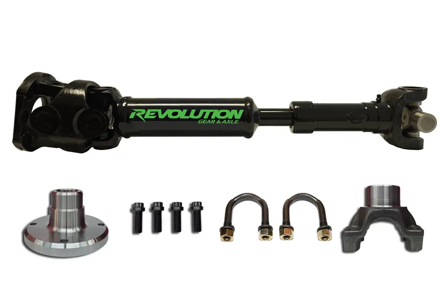 Revolution Gear & Axle 1823 Jeep Wrangler JL Rear 1350 Cv Driveshaft Sahara 2dr M200 Diff With Pinion Yoke