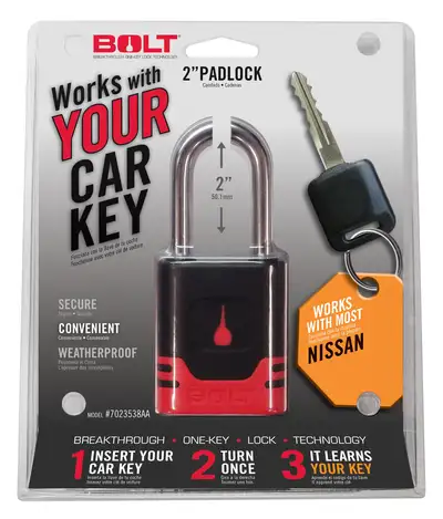 BOLT (Clamshell)nissan Vehicles Padlock