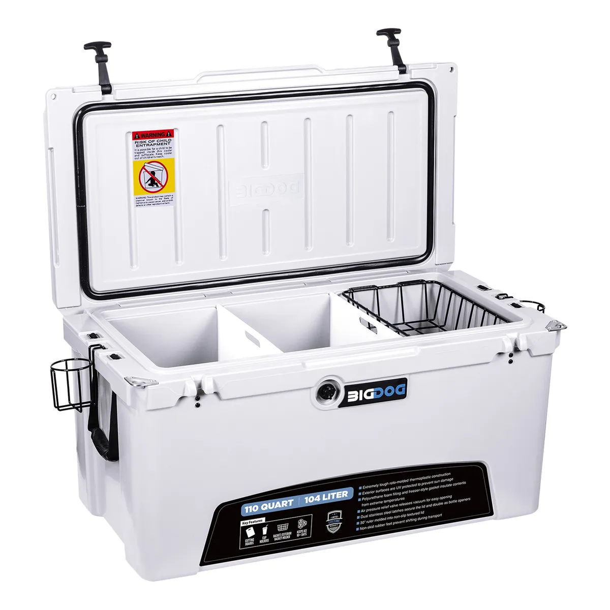 110 qt Cooler With Accessories product image