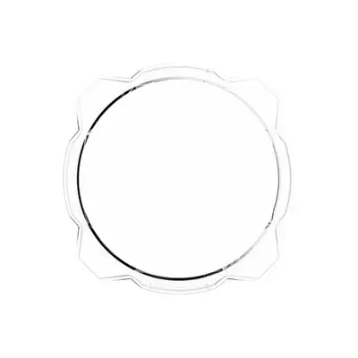 KC HiLiTES KC HiLiTES 6in Pro6 Gravity LED Light Shield - Clear
