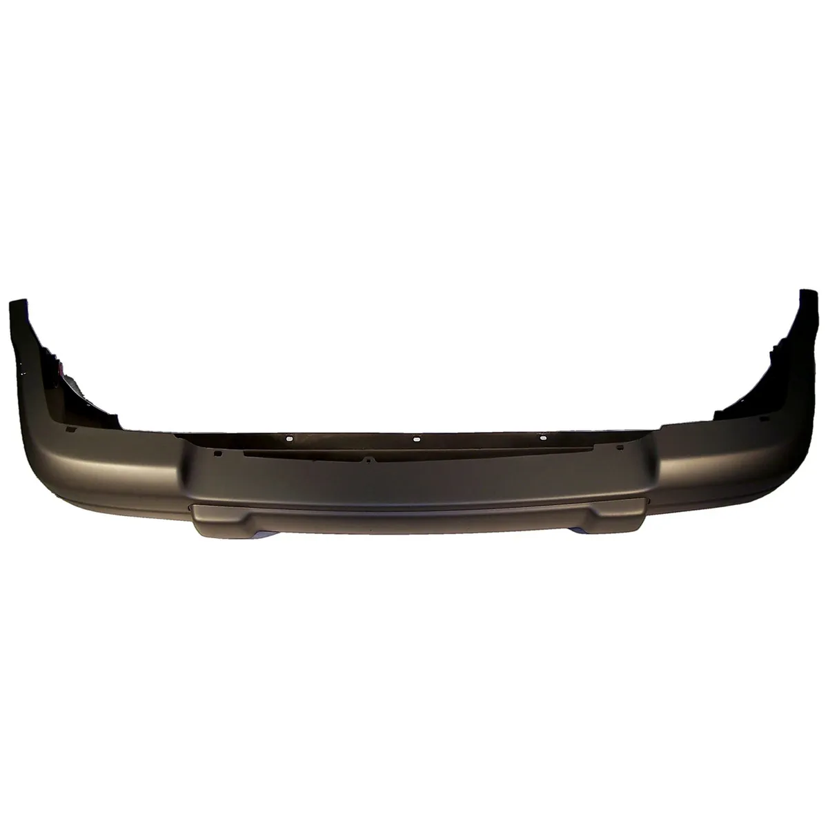 Front Bumper Fascia; Gray; Textured; w/Laredo Package w/Fog Lamps; product image