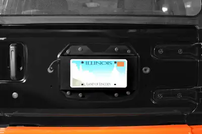 Steinjager Exterior Accessories 2018 to Present License Plate Brackets Bare
