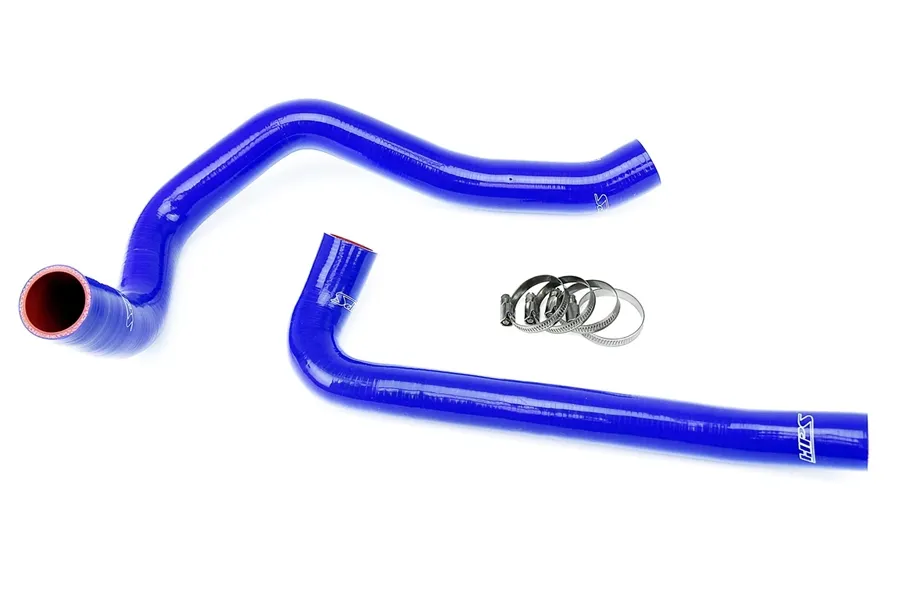 Hps Performance 57-1299-Blue High Temp 3-Ply Reinforced Silicone,replace OEM Rubber Radiator Coolant Hoses product image