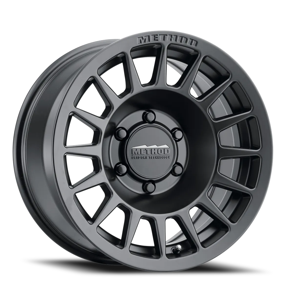 Aluminum Wheels 18x9 Bead Grip MR707 Bolt Pattern 6 On 139.7 Offset 18 Lip Size 0 Matte Black MB Method product image