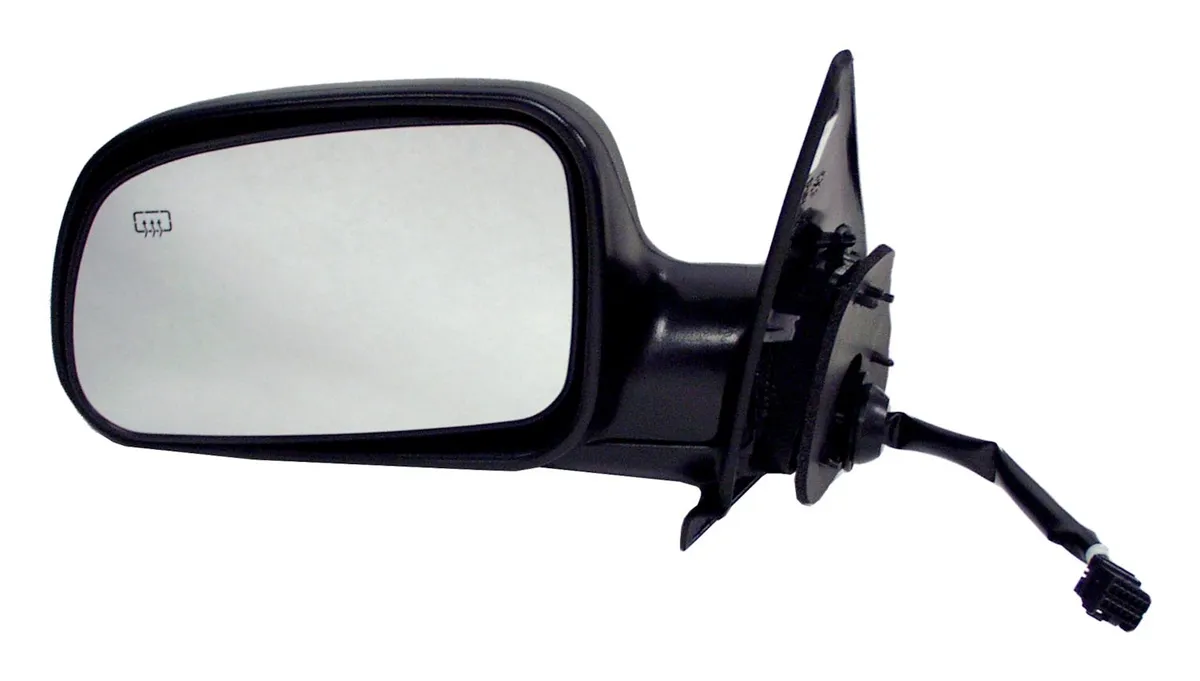 Crown Automotive Jeep Replacement 55155233AC Left Power, Heated, Manual Folding Mirror for 1999-2004 Jeep WJ Grand Cherokee product image