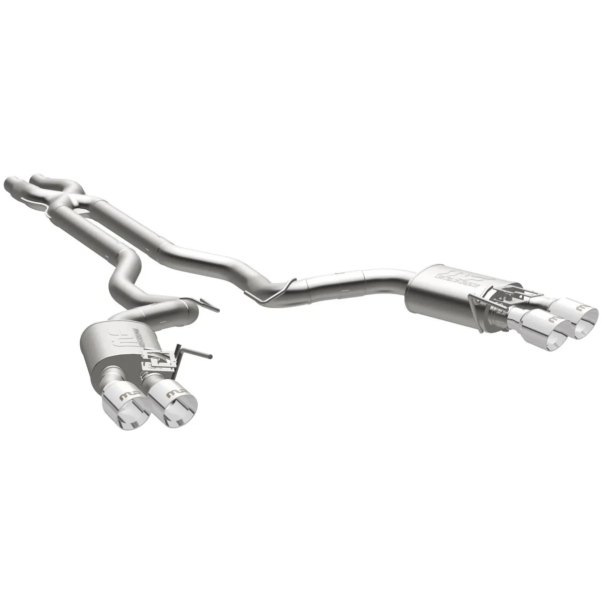 MagnaFlow 2015-2020 Ford Mustang 5.2L Competition Series Cat-Back Performance Exhaust System 19283 product image
