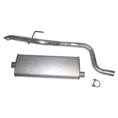 Crown Automotive Jeep Replacement Crown Automotive Jeep Replacement 52080441AA Muffler & Tailpipe for 2002-2004 Jeep WJ Grand Cherokee w/ 4.0L, 4.7L Engine