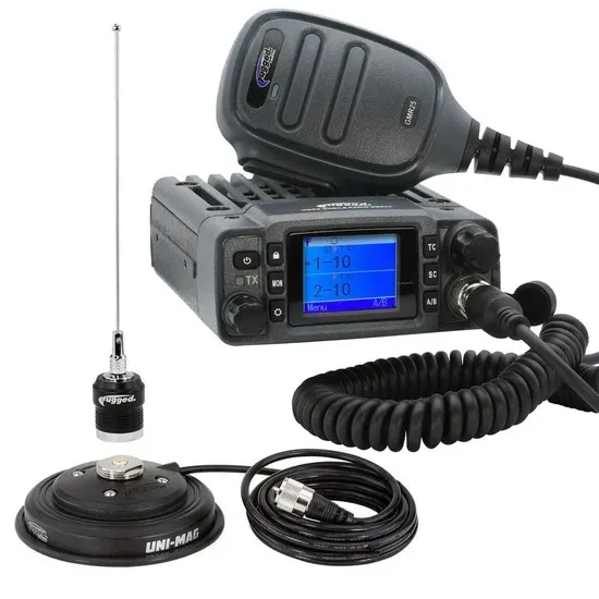 Essential Radio Kit Gmr25 Waterproof Gmrs Mobile 25watt Radio Kit With Externa product image
