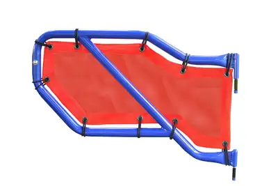 Steinjager Doors 2018 to Present Inserts Rear Doors only Red