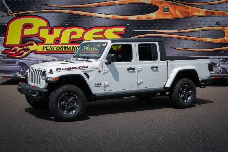 Cat-Back Exhaust System 2020 Jeep JT Gladiator Single side exit 2.5 in Intermediate And Tail Pipe Street Pro MufflersHardware Incl black Tip Incl Pypes Exhaust product image