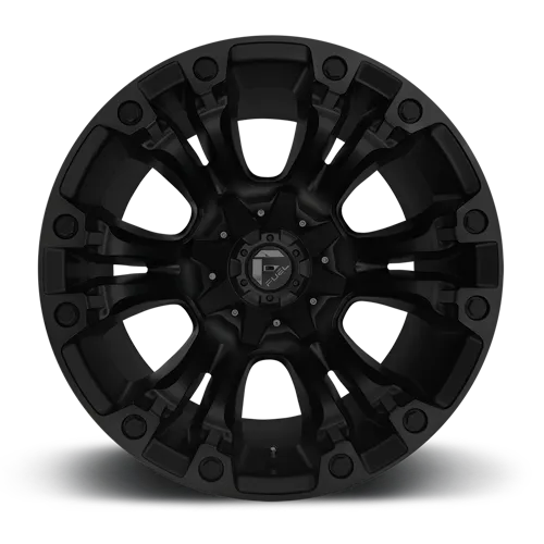 Aluminum Wheels 17X9 Vapor D560 5 On 114.3/5 On 127 Matte Black 78.1 Bore -12 Offset Fuel Off Road Wheels product image
