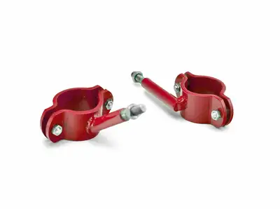 Steinjager Recovery and Towing 2004-2006 High Lift Jack Mount Roll Bar Red Baron