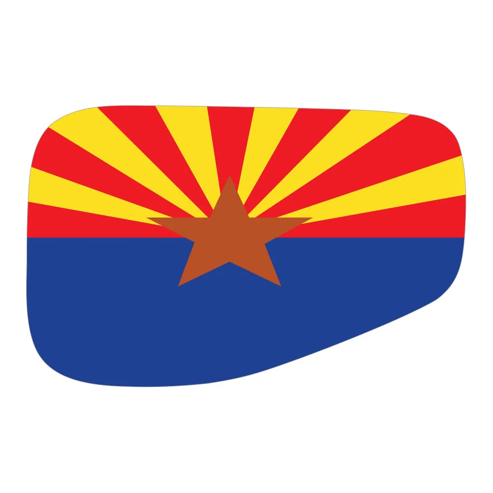 Arizona State Flag Gas Cap Decal for JT or Gladiator product image