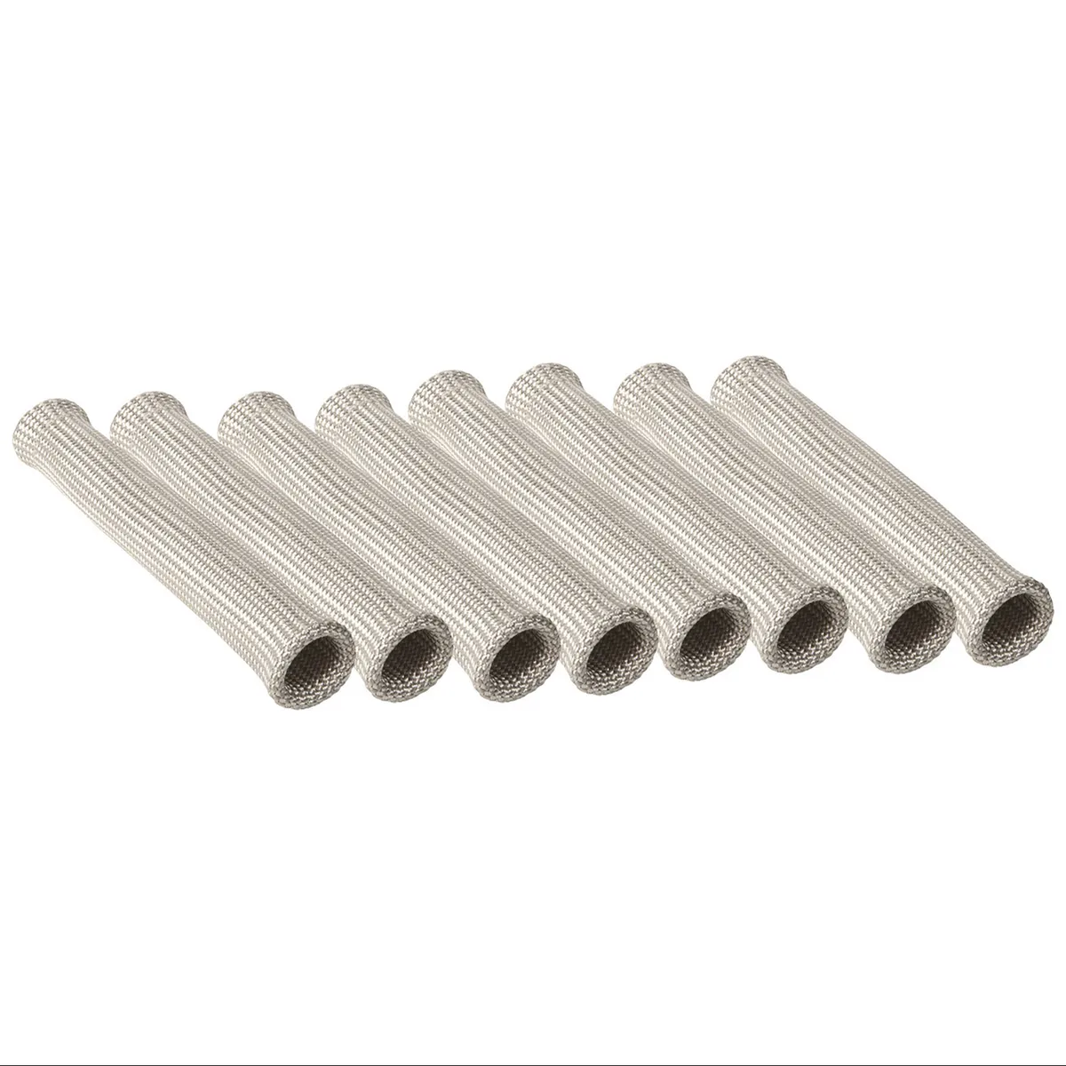DEI PROtect-A-Boot XL 8in Spark Plug Boot PROtectors - Silver 8-Pack product image
