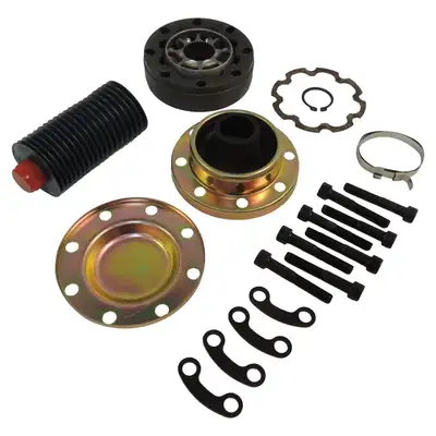 Crown Automotive Jeep Replacement CV Joint Repair Kit; Rear; Incl. CV Assembly/End Caps/Gasket/Clamps/Bolts/Snap Ring/Grease;